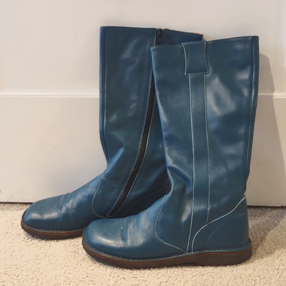 Jewel tone boots